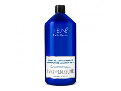 KEUNE 1922 by J.M.KEUNE DEEP-CLEANSING vyriškas giliai valantis plaukų šampūnas, 1000 ml